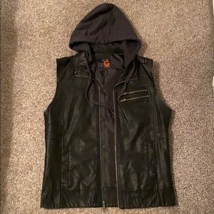 Leather Guess jacket